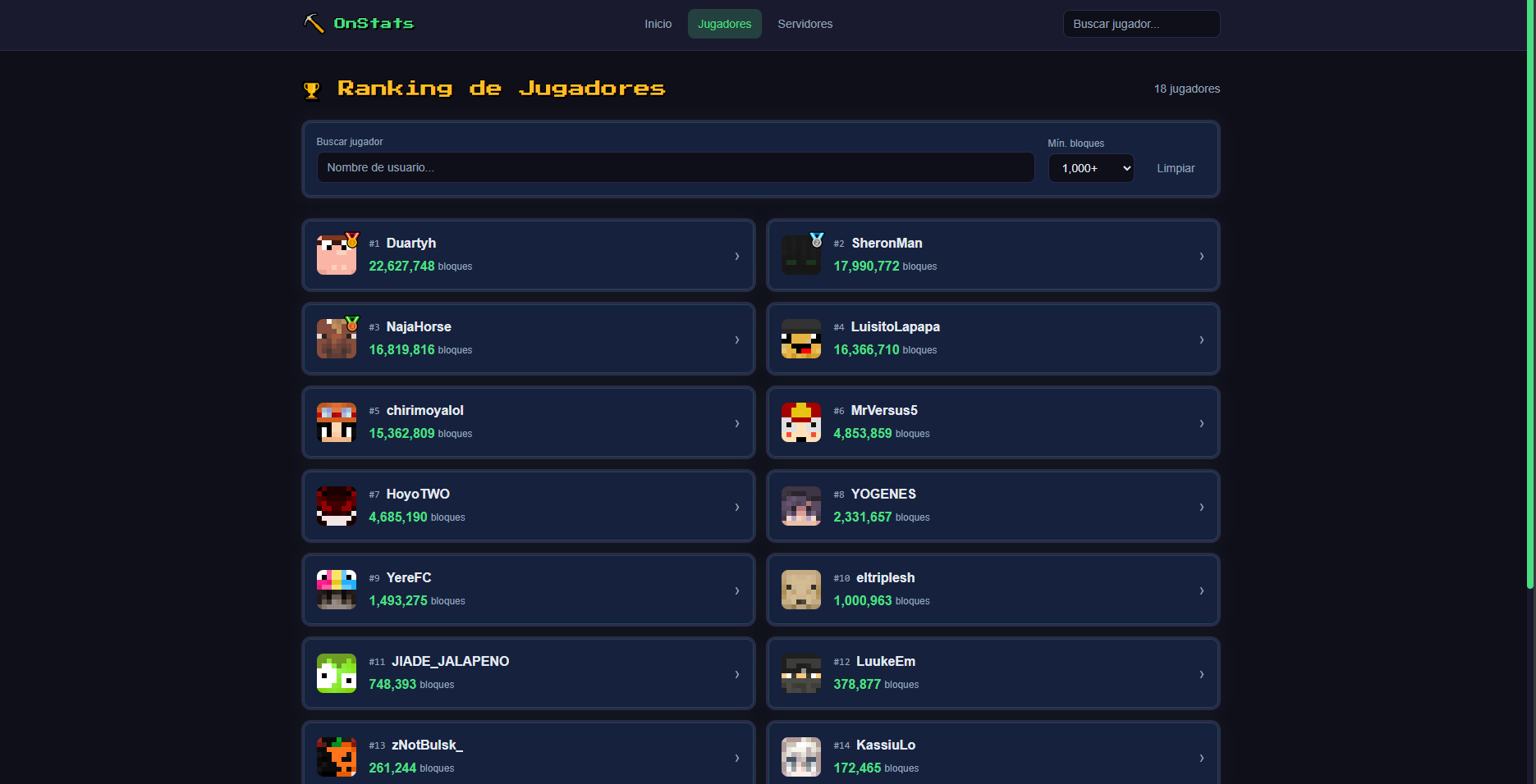 OnStats Portal